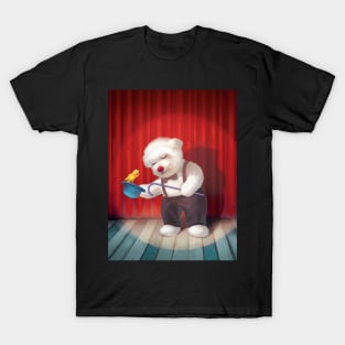 Cute dog performing magic show T-Shirt